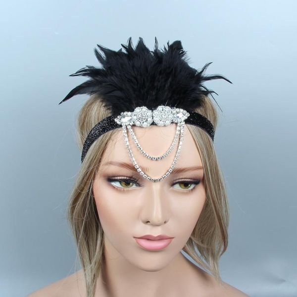 hair clips & barrettes black feather headwear ball tiara pearl rhinestone retro fringe party cosplay prop, Golden;silver
hair clips & barrettes black feather headwear ball tiara pearl rhinestone retro fringe party cosplay prop, Golden;silver