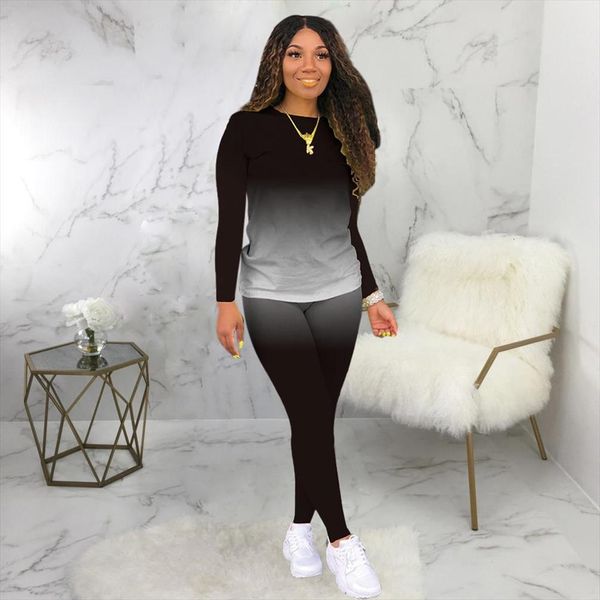 gradient winter sport fitness womenpant 2 two piece set outfits long sleeve crop leggings pants overweight tracksuit, White
gradient winter sport fitness womenpant 2 two piece set outfits long sleeve crop leggings pants overweight tracksuit, White