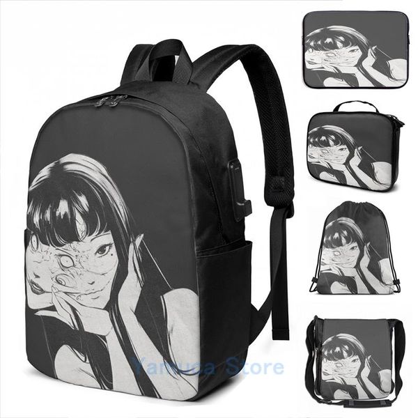 backpack funny graphic print tomie usb charge men school bags women bag travel laptop
backpack funny graphic print tomie usb charge men school bags women bag travel laptop