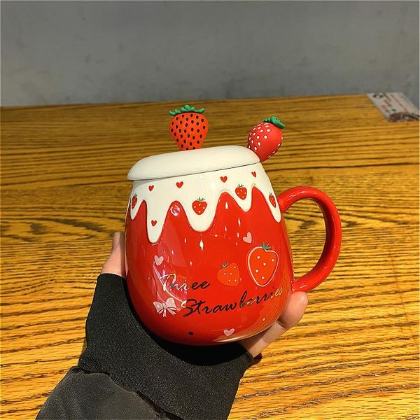 mugs cute ceramic cup girl heart with a cover spoon mug strawberry large creative home breakfast coffee cold cups kawaii
mugs cute ceramic cup girl heart with a cover spoon mug strawberry large creative home breakfast coffee cold cups kawaii