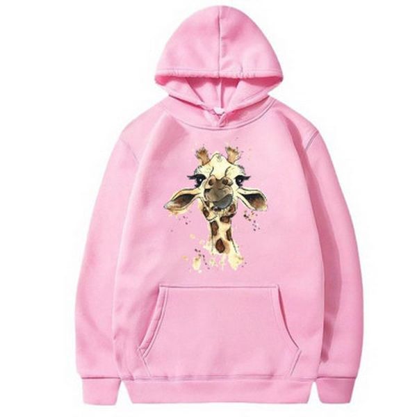 spring and autumn women's casual street jogging giraffe cartoon with pocket long sleeve hooded hoodies & sweatshirts, Black
spring and autumn women's casual street jogging giraffe cartoon with pocket long sleeve hooded hoodies & sweatshirts, Black