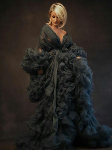 summer unique evening dresses robes for p shoot or baby shower tulle robe maternity pshoot sheer puffy illusion bathrobes, Black;red
summer unique evening dresses robes for p shoot or baby shower tulle robe maternity pshoot sheer puffy illusion bathrobes, Black;red