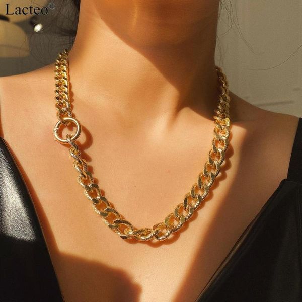 lacteo punk gold color round clavicle chain choker necklace jewelry 2021 for women exaggerated shiny cross charm chokers, Golden;silver
lacteo punk gold color round clavicle chain choker necklace jewelry 2021 for women exaggerated shiny cross charm chokers, Golden;silver