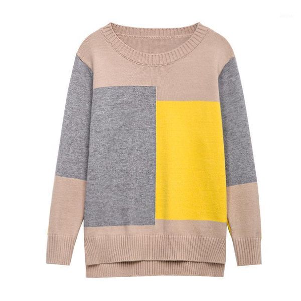 women's sweaters loose stitch oversized plus large size female woman blouses winter clothing latest 2021 spring autumn a6501, White;black
women's sweaters loose stitch oversized plus large size female woman blouses winter clothing latest 2021 spring autumn a6501, White;black