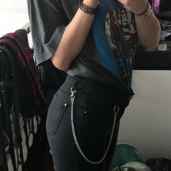 keychains 2021 punk street metal wallet belt chain big ring key long trousers hipster chains pant keychain hiphop jewelry, Silver
keychains 2021 punk street metal wallet belt chain big ring key long trousers hipster chains pant keychain hiphop jewelry, Silver