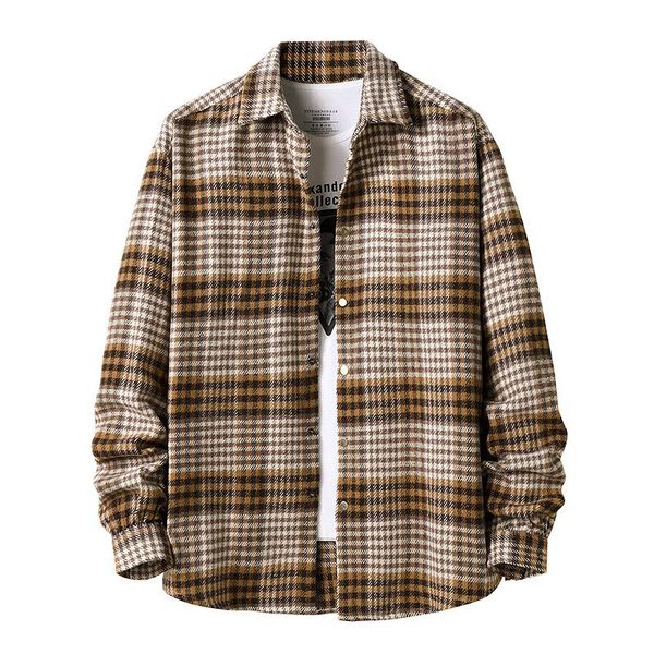 mens slim fit long sleeve plaid flannel shirt men hipster casual button up streetwear shirts male chemise homme xxl men's, White;black
mens slim fit long sleeve plaid flannel shirt men hipster casual button up streetwear shirts male chemise homme xxl men's, White;black