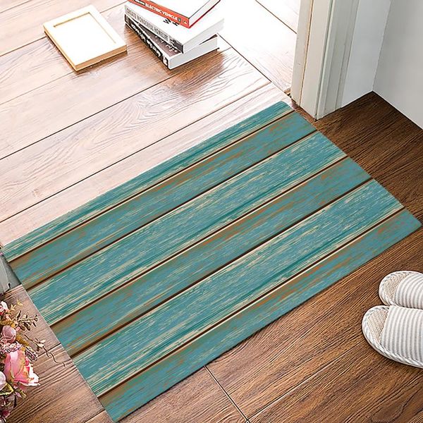 carpets aqua vintage wood grain rustic doormat for entrance door bathroom hallway non-slip rugs home decor kitchen mats
carpets aqua vintage wood grain rustic doormat for entrance door bathroom hallway non-slip rugs home decor kitchen mats
