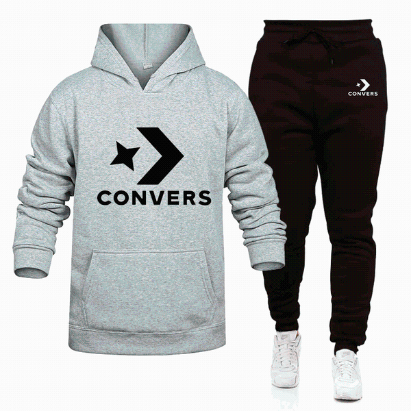men's tracksuits track suit spring and autumn hoodie pants 2-piece set 2021 running brand sports shirt casual, Gray
men's tracksuits track suit spring and autumn hoodie pants 2-piece set 2021 running brand sports shirt casual, Gray