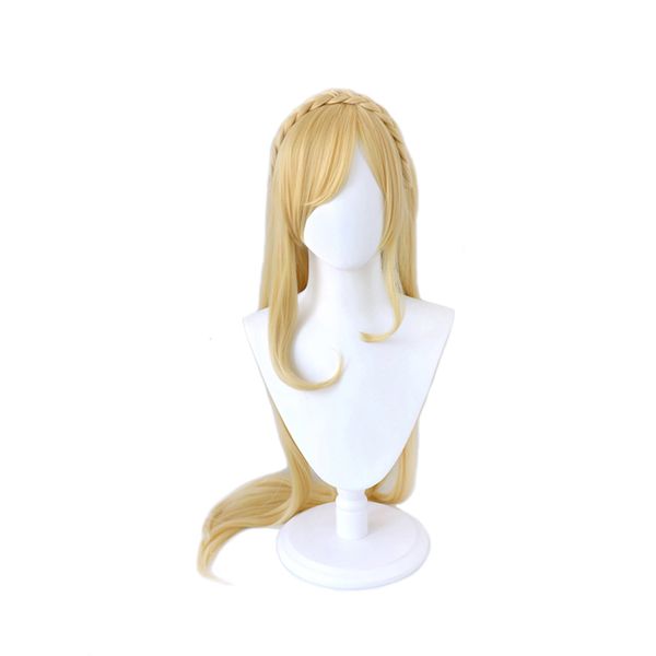 super danganronpa 2: sayonara zetsubou gakuen sonia nevermind cosplay wig long golden braid hair anime role play costume wigs, Black
super danganronpa 2: sayonara zetsubou gakuen sonia nevermind cosplay wig long golden braid hair anime role play costume wigs, Black