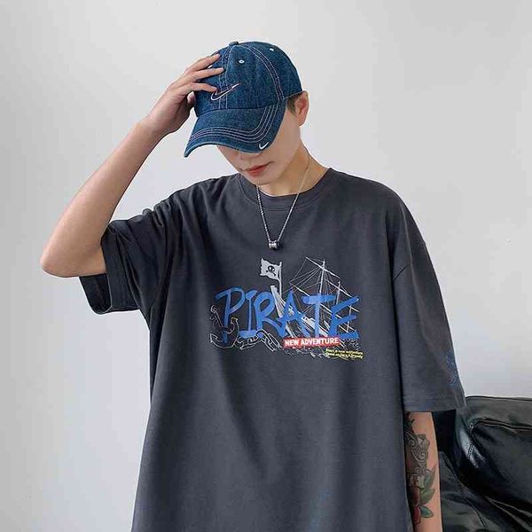 printed letter short sleeve summer 2021 loose casual fashion brand student t-shirt men's wear, White;black
printed letter short sleeve summer 2021 loose casual fashion brand student t-shirt men's wear, White;black