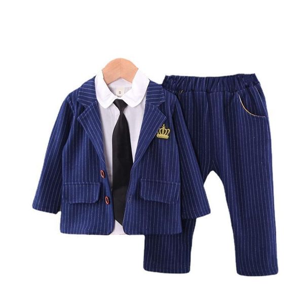 clothing sets spring autumn baby boys fashion children gentleman coat tie shirt pants 3pcs/sets toddler cotton tracksuits, White
clothing sets spring autumn baby boys fashion children gentleman coat tie shirt pants 3pcs/sets toddler cotton tracksuits, White