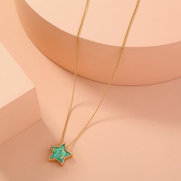 pendant necklaces classic star shape necklace natural stone gold tone metal chain for women and girl jewelry gifts, Silver
pendant necklaces classic star shape necklace natural stone gold tone metal chain for women and girl jewelry gifts, Silver