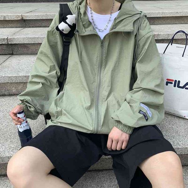 men's jackets summer thin fashion solid color casual hooded mens streetwear loose hip-hop bomber men m-3xl lsx6, Black;brown
men's jackets summer thin fashion solid color casual hooded mens streetwear loose hip-hop bomber men m-3xl lsx6, Black;brown