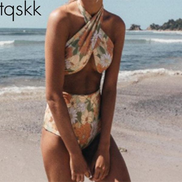women's swimwear tqskk 2021 bikinis women swimsuit female brazilian bikini set summer swimming wear print bathing suit biquini, White;black
women's swimwear tqskk 2021 bikinis women swimsuit female brazilian bikini set summer swimming wear print bathing suit biquini, White;black