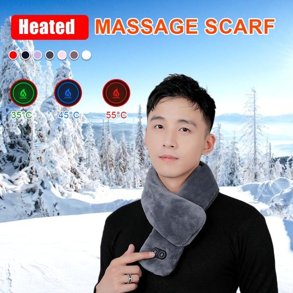 vibration massage scarf heated men and women winter shawl foreign trade smart heating solid color cycling caps & masks, Black
vibration massage scarf heated men and women winter shawl foreign trade smart heating solid color cycling caps & masks, Black