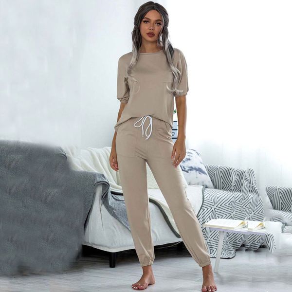 2021 summer pajama set women sleepwear lounge wear set loungewear pjs women homewear home suit ladies, Black;red
2021 summer pajama set women sleepwear lounge wear set loungewear pjs women homewear home suit ladies, Black;red