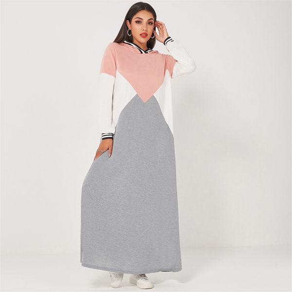mai&fun womens hooded dress drawstring hooded webbing stitching long sleeve casual dress 210915, Black;gray
mai&fun womens hooded dress drawstring hooded webbing stitching long sleeve casual dress 210915, Black;gray