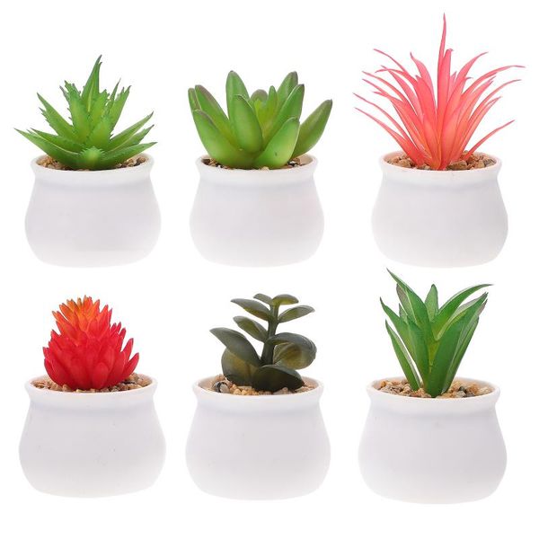 decorative flowers & wreaths 6pcs lifelike succulents potted plant ornament desksmall bonsai
decorative flowers & wreaths 6pcs lifelike succulents potted plant ornament desksmall bonsai