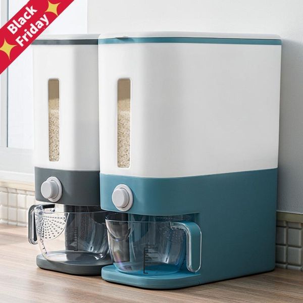 12kg automatic plastic cereal dispenser storage box measuring cup kitchen tank rice container organizer grain bottles & jars
12kg automatic plastic cereal dispenser storage box measuring cup kitchen tank rice container organizer grain bottles & jars