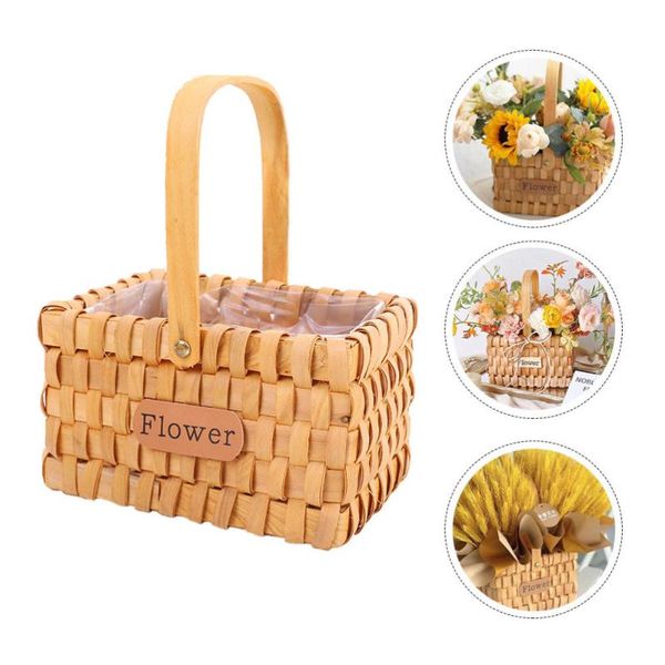 storage baskets 1pc flower basket arrangement portable for home
