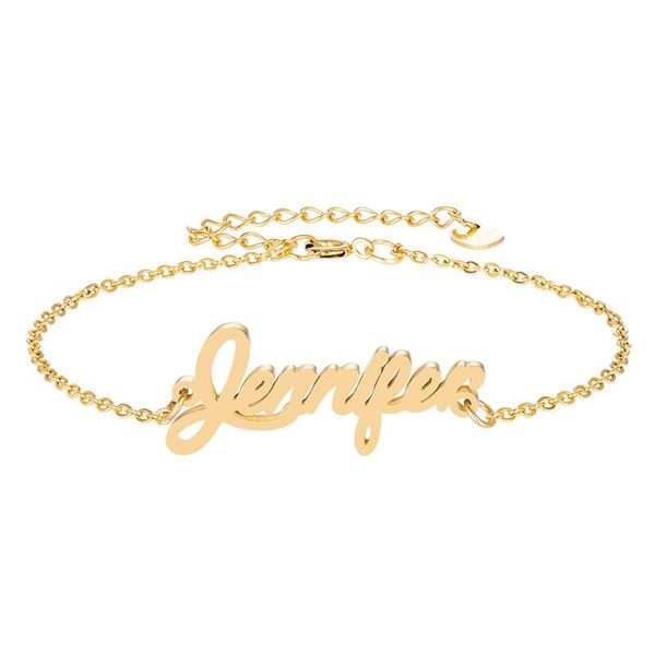 charm bracelets fashion engraved cursive script name "" bracelet for women girl jewelry handwriting words christmas gift, Golden;silver
charm bracelets fashion engraved cursive script name "" bracelet for women girl jewelry handwriting words christmas gift, Golden;silver