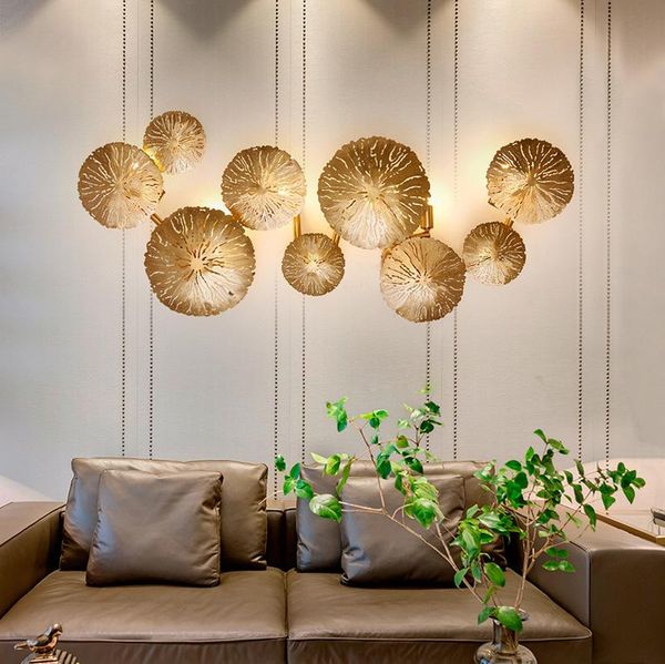 wall lamp lustre gold lotus leaf vintage retro bedside living room art decor home lighting sconces g4 bulb
wall lamp lustre gold lotus leaf vintage retro bedside living room art decor home lighting sconces g4 bulb