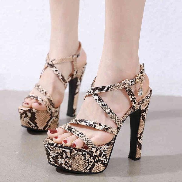 brown printing leather platform block heel cross strap summer designer sandals party shoes 13cm size 34 to 39, Black
brown printing leather platform block heel cross strap summer designer sandals party shoes 13cm size 34 to 39, Black