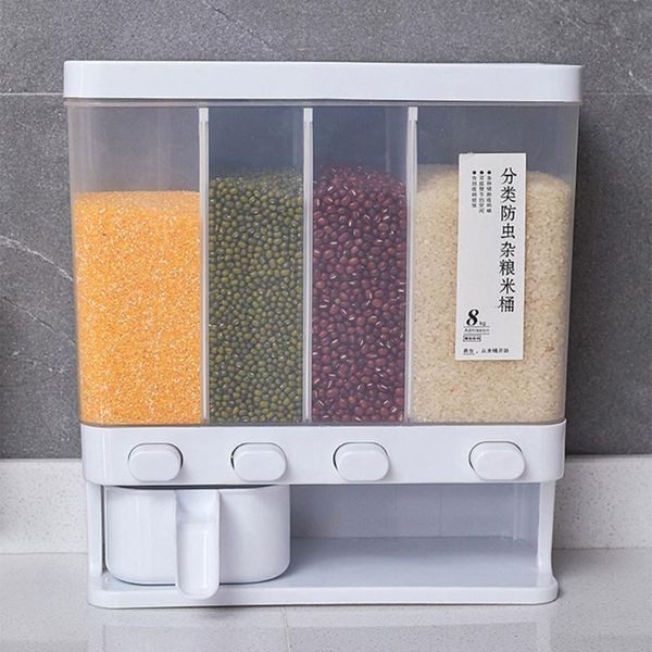 storage bottles & jars plastic food box kitchen sealed airtight pantry multigrain cereal rice tank container dried beans fruit tea jar
storage bottles & jars plastic food box kitchen sealed airtight pantry multigrain cereal rice tank container dried beans fruit tea jar