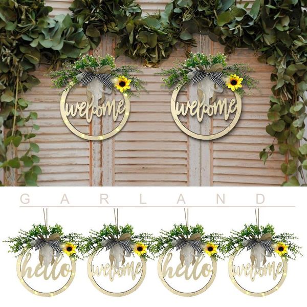 decorative flowers & wreaths welcome wreath decor door hanging hollow out letter wooden sign decoration home pendant with light garlands
decorative flowers & wreaths welcome wreath decor door hanging hollow out letter wooden sign decoration home pendant with light garlands