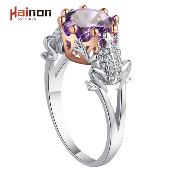 cluster rings frog prince shape ring for women summer fashion jewelry purple crystal animal charm rose gold silver color distribution, Golden;silver
cluster rings frog prince shape ring for women summer fashion jewelry purple crystal animal charm rose gold silver color distribution, Golden;silver