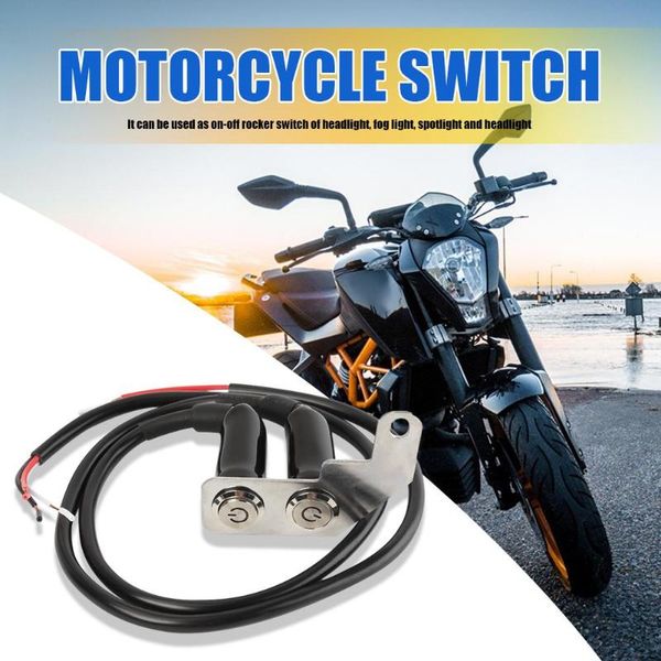 22mm motorcycle handlebar on off switch classic colors and simple durable design adjustable mount for fog light headlight handlebars
22mm motorcycle handlebar on off switch classic colors and simple durable design adjustable mount for fog light headlight handlebars