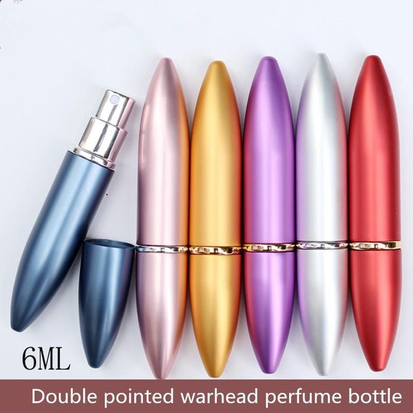 storage bottles & jars selling 6ml metallic perfume spray bottle refillable empty cosmetic containers with dual pointed warheads
storage bottles & jars selling 6ml metallic perfume spray bottle refillable empty cosmetic containers with dual pointed warheads