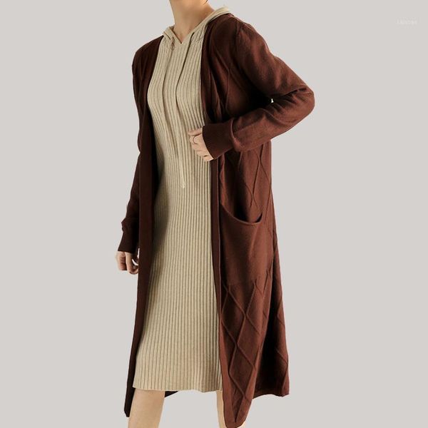 women's cardigan winter knitted long pocket knee length thick warm poncho stylish spring autumn outerwear sweaters, White;black
women's cardigan winter knitted long pocket knee length thick warm poncho stylish spring autumn outerwear sweaters, White;black