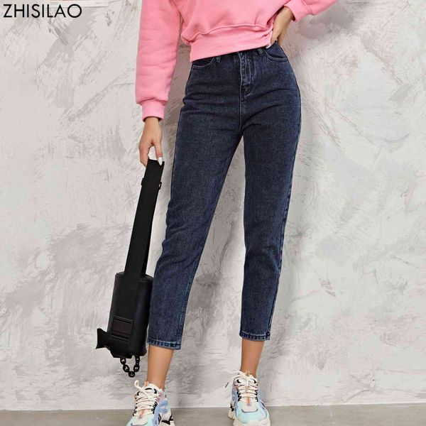 zhisilao harem jeans pants fashion high waist 100% cotton loose vintage blue denim autumn streetwear 211129
zhisilao harem jeans pants fashion high waist 100% cotton loose vintage blue denim autumn streetwear 211129