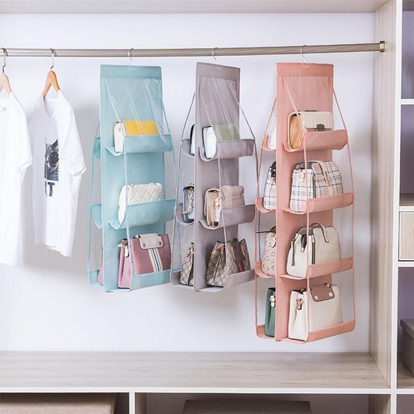 3/4 pockets hanging handbag organizer wardrobe closet transparent storage bag door wall clear sundry shoe with hanger pouch bags
3/4 pockets hanging handbag organizer wardrobe closet transparent storage bag door wall clear sundry shoe with hanger pouch bags