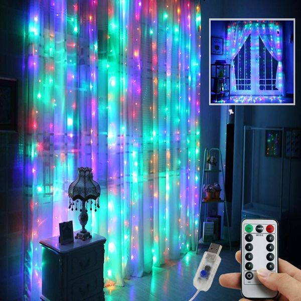 strings waterproof 3m x 300led window curtain string light remote control sound music activated usb wall decor with hanging hook d30
strings waterproof 3m x 300led window curtain string light remote control sound music activated usb wall decor with hanging hook d30