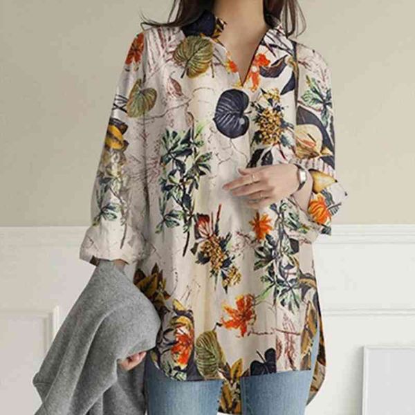 fashion striped printed slit womens shirts loose long sleeve vintage turn down button casual ladies femme autumn, White
fashion striped printed slit womens shirts loose long sleeve vintage turn down button casual ladies femme autumn, White
