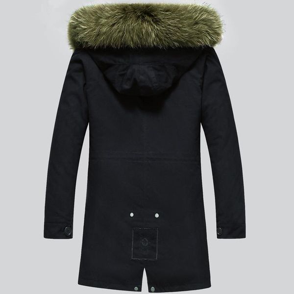 men's leather & faux jacket winter real coat natural raccoon fur parka men hooded warm long jackets plus size 6xl veste lsy090422 my278, Black
men's leather & faux jacket winter real coat natural raccoon fur parka men hooded warm long jackets plus size 6xl veste lsy090422 my278, Black