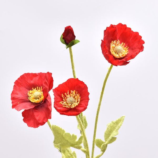 decorative flowers & wreaths high-quality silk artificial poppies 4 heads diy wedding decoration christmas party fall home decor poppy fake
decorative flowers & wreaths high-quality silk artificial poppies 4 heads diy wedding decoration christmas party fall home decor poppy fake