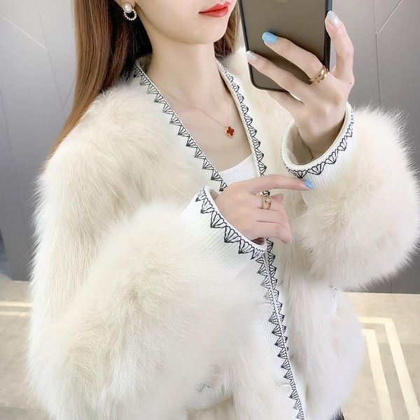 women's fur & faux 2021 woman fashion fleece coats autumn winter female vintage overcoat plush jackets ladies fake femme veste q79, Black
women's fur & faux 2021 woman fashion fleece coats autumn winter female vintage overcoat plush jackets ladies fake femme veste q79, Black