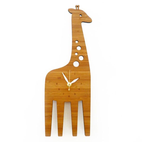 wall clocks 12 inch bamboo giraffe clock for home decor cartoon animal animals europe modern design kids room decoratio
wall clocks 12 inch bamboo giraffe clock for home decor cartoon animal animals europe modern design kids room decoratio