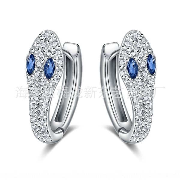 cYXu fashionable sea blue artificialsnake and with stud rhodium plated zircon animal fashionable sea blue artificialsnake and earr, Golden;silver
cYXu fashionable sea blue artificialsnake and with stud rhodium plated zircon animal fashionable sea blue artificialsnake and earr, Golden;silver