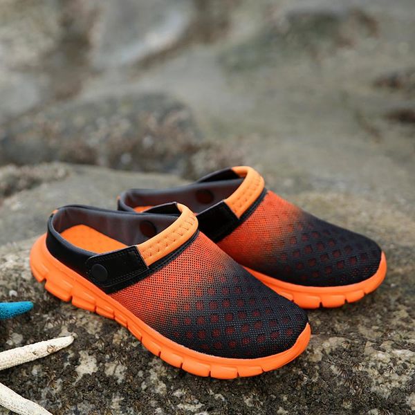 slippers quaoar 2021 men women summer sandal mesh breathable padded beach flip flops shoes solid flat bath plus size 36-46, Black
slippers quaoar 2021 men women summer sandal mesh breathable padded beach flip flops shoes solid flat bath plus size 36-46, Black