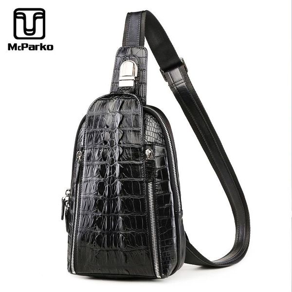 mcparko luxury crocodile chest bag for men crossbody genuine leather streetwear tail hip hop men's gear waist bags
mcparko luxury crocodile chest bag for men crossbody genuine leather streetwear tail hip hop men's gear waist bags