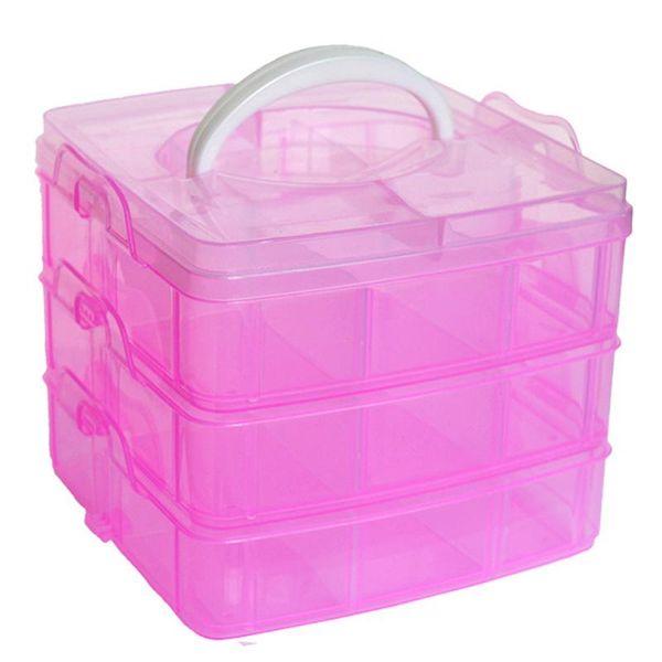 3-layers detachable diy deskstorage box clear plastic jewelry organizer holder cabinets for beads crafts case party favor
3-layers detachable diy deskstorage box clear plastic jewelry organizer holder cabinets for beads crafts case party favor