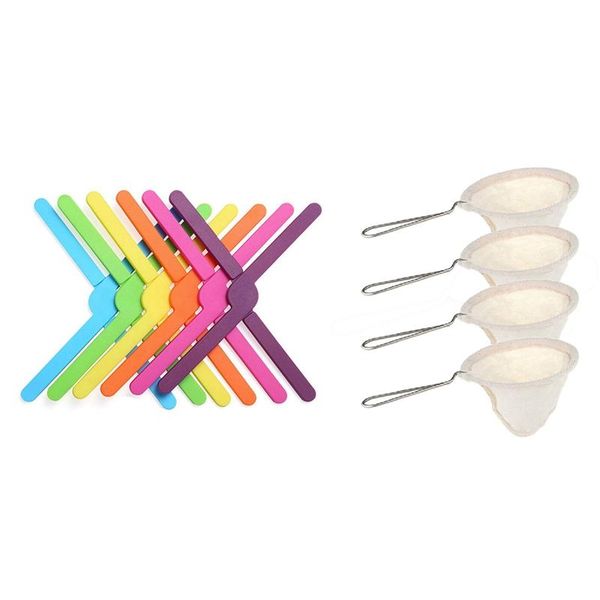 mats & pads 6 pcs non-slip foldable silicone trivets, pad 4 flannel cloth coffee filter dripper with handle
mats & pads 6 pcs non-slip foldable silicone trivets, pad 4 flannel cloth coffee filter dripper with handle
