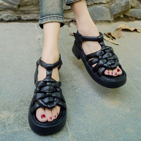 sandals women leather high heels wedge summer shoes for handmade genuine soft heel black casual2021
sandals women leather high heels wedge summer shoes for handmade genuine soft heel black casual2021