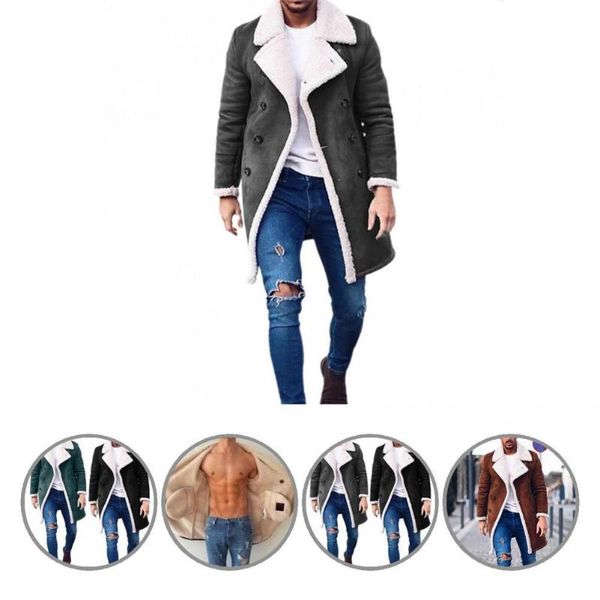 men's wool & blends outwear fashionable quick dry winter jacket plush men contrast colors for daily wear, Black
men's wool & blends outwear fashionable quick dry winter jacket plush men contrast colors for daily wear, Black