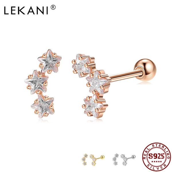 romantic star 925 sterling silver stud earrings for women clear cubic zirconia small earring engagement fine jewelry gift, Golden;silver
romantic star 925 sterling silver stud earrings for women clear cubic zirconia small earring engagement fine jewelry gift, Golden;silver