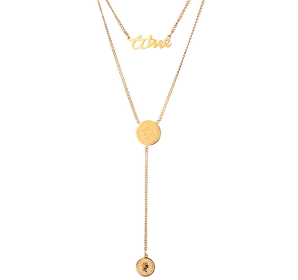 pendant necklaces 316l stainless steel double layer princess necklace does not fade queen head hip hop detachable, Silver
pendant necklaces 316l stainless steel double layer princess necklace does not fade queen head hip hop detachable, Silver